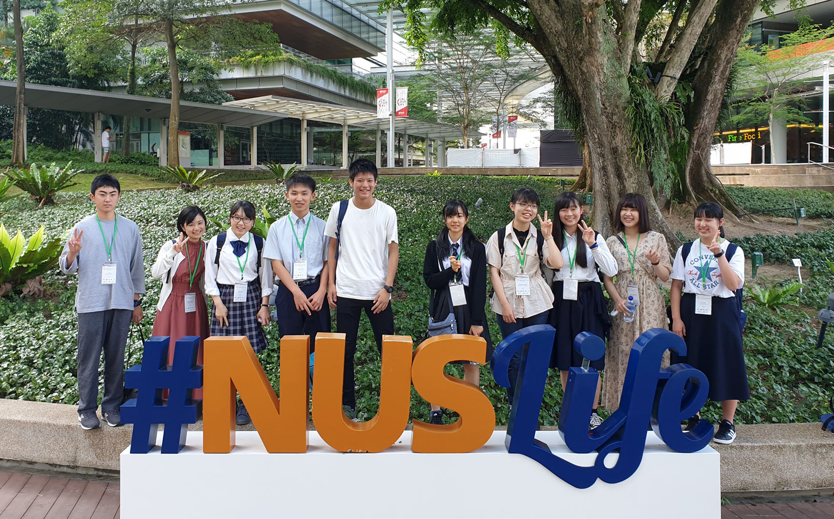 Students at Global Leadership Link Singapore