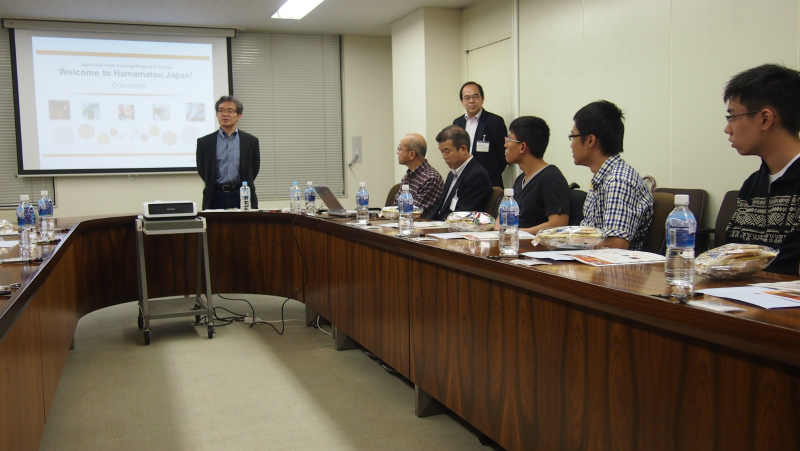 Research institution visit